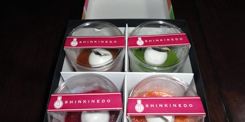 新杵堂さんの新作４色和ショコラ