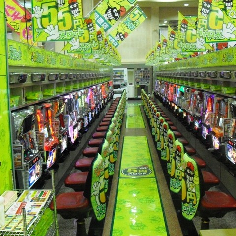 新設北店の５スロコーナー