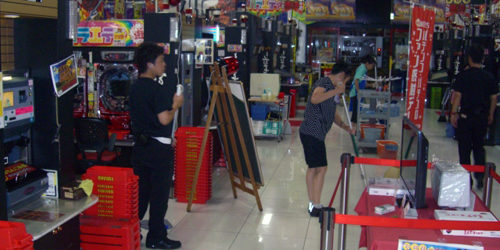 通路もピカピカに