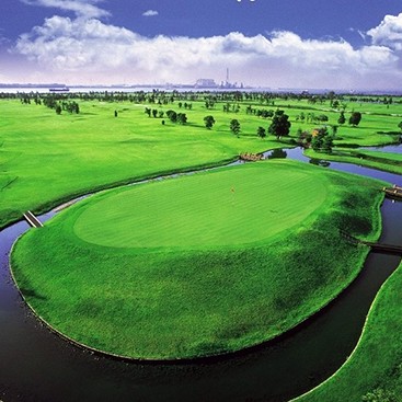 『半田ゴルフリンクス』名物9番ホール！