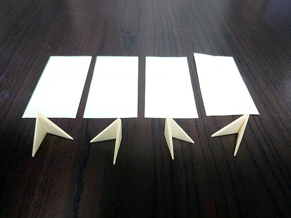 ブロック状の折り紙④