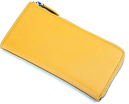 黄土色財布