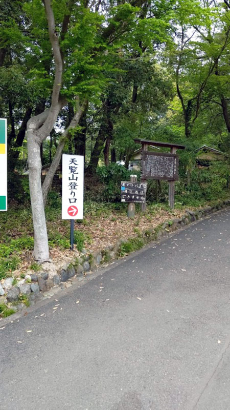 イッチーとハイキング～埼玉県天覧山～