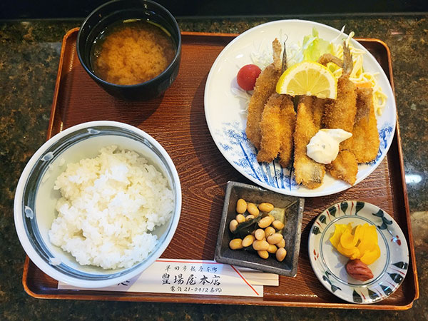 魚フライ定食