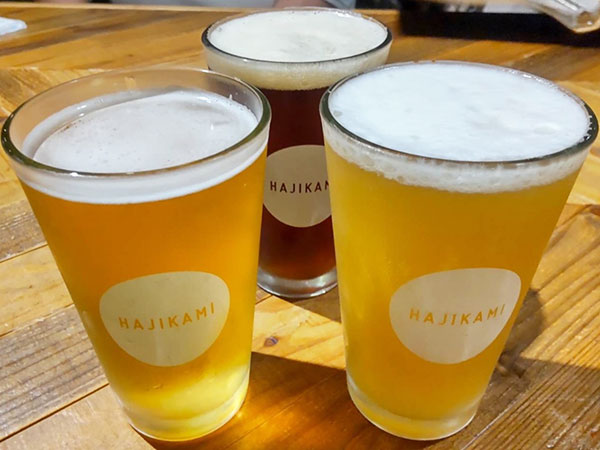 クラフトビール飲み比べ