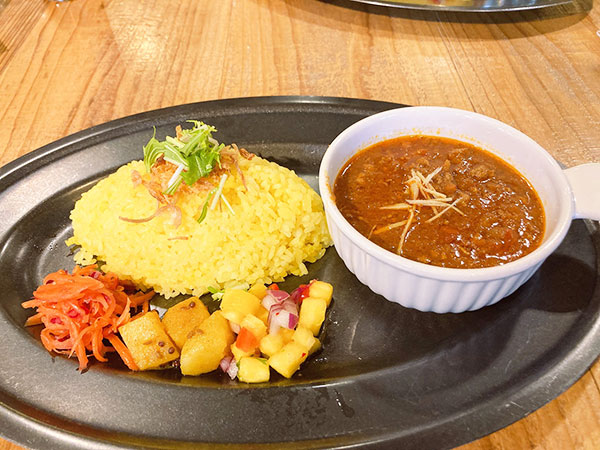 ランチカレー1種盛り