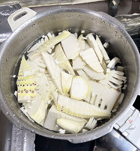 春の味覚の王者 栄養豊富な食材「たけのこ」を味わう