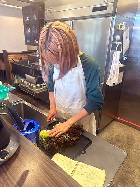 可愛い店員さん