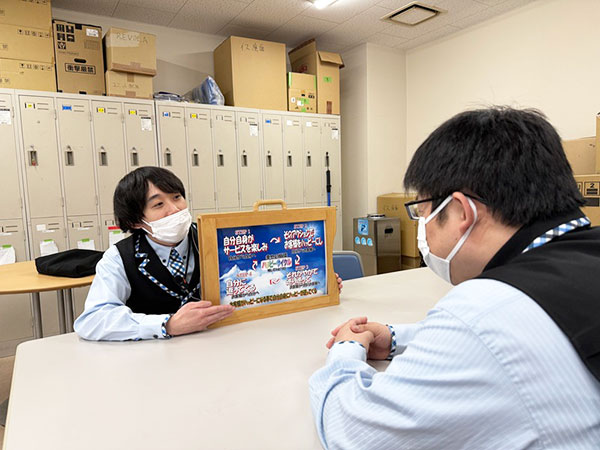 プレゼン練習中