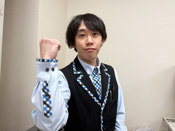 これからがんばるぞ！高橋エンジニア