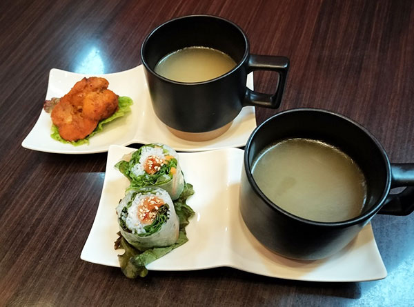 チキンティッカ＆スープとゴイクン＆スープ