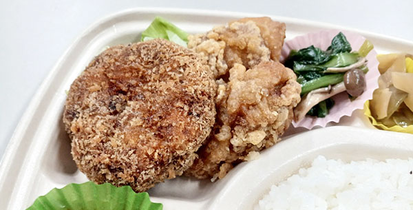 メンチ＆唐揚げ