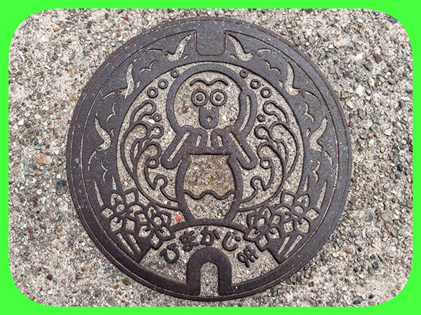 タコのマンホール