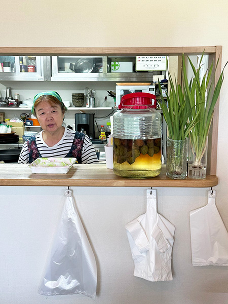 お母さんと梅シロップ お母さんと梅シロップ