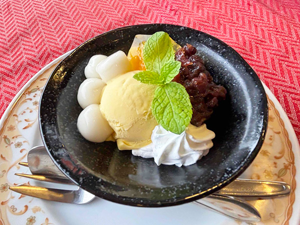 白玉クリームぜんざい 白玉クリームぜんざい