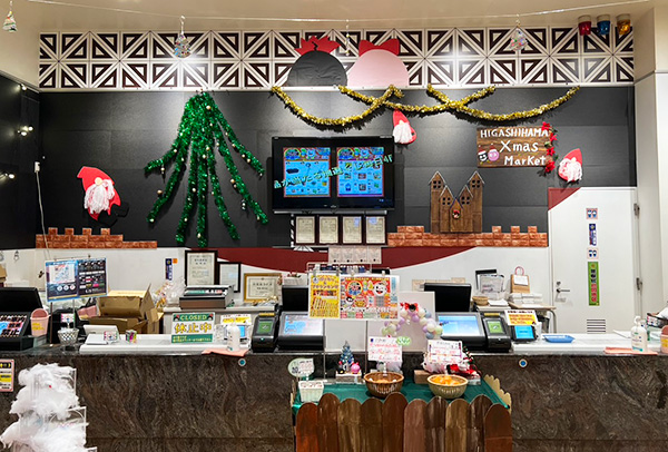 カウンター全体 カウンター全体