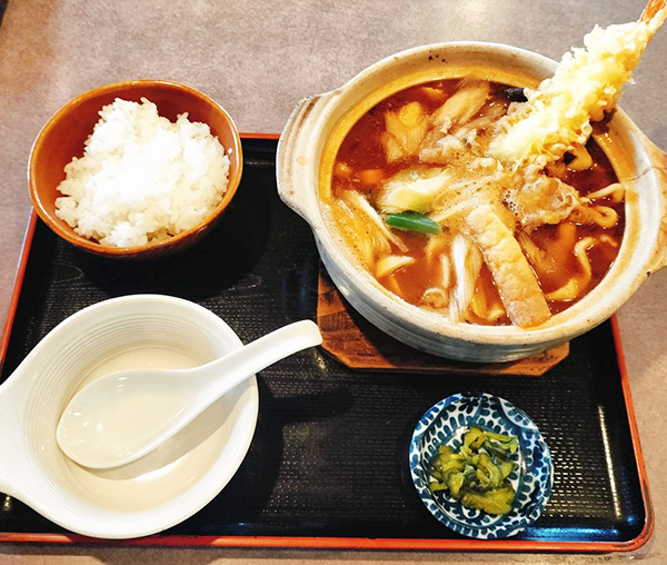 みそ煮込みうどん定食 みそ煮込みうどん定食
