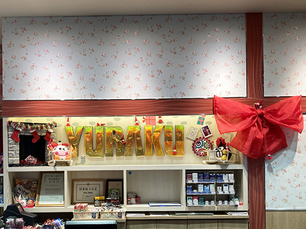 カウンター装飾