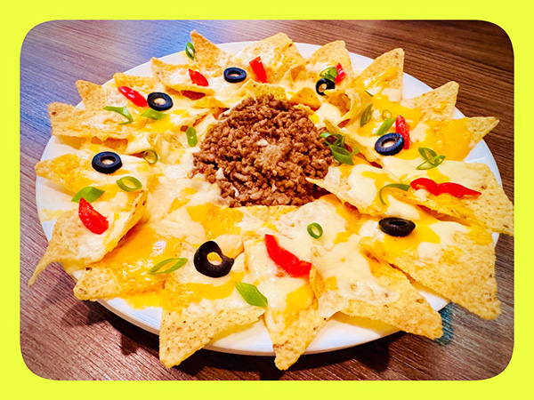 ナチョス、初めて食べました！