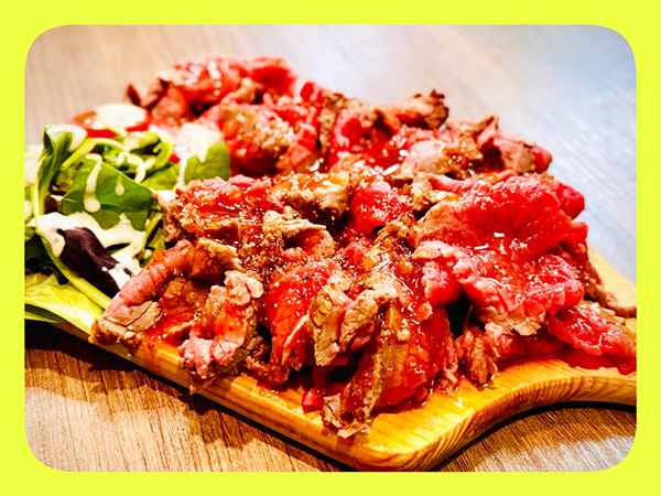 手作りローストビーフ