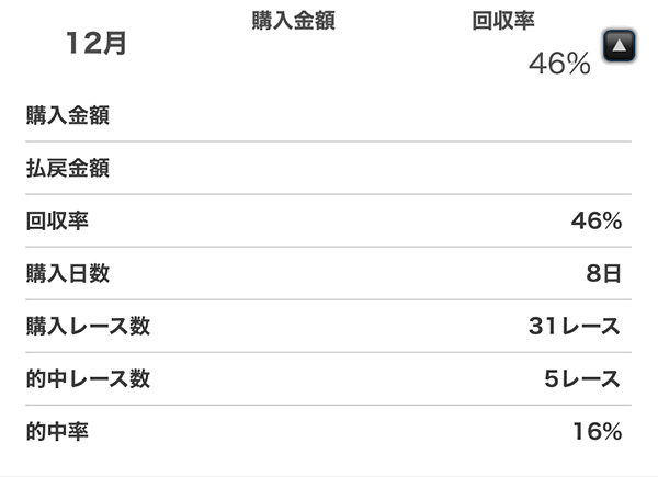 2025年馬券収支発表