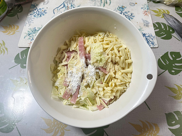 これで白菜を大量消費！！白菜のチーズガレット