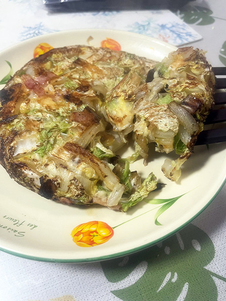 これで白菜を大量消費！！白菜のチーズガレット
