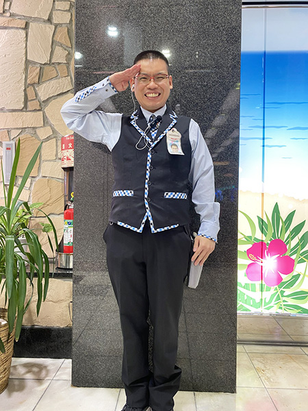 笑顔が自慢です 笑顔が自慢です