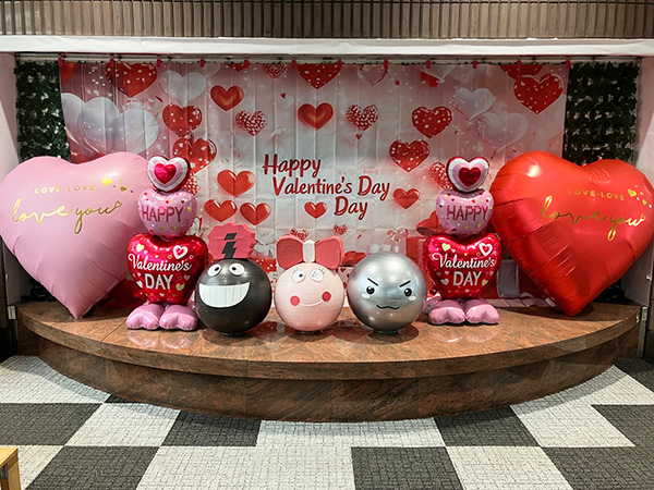 バレンタイン装飾 バレンタイン装飾