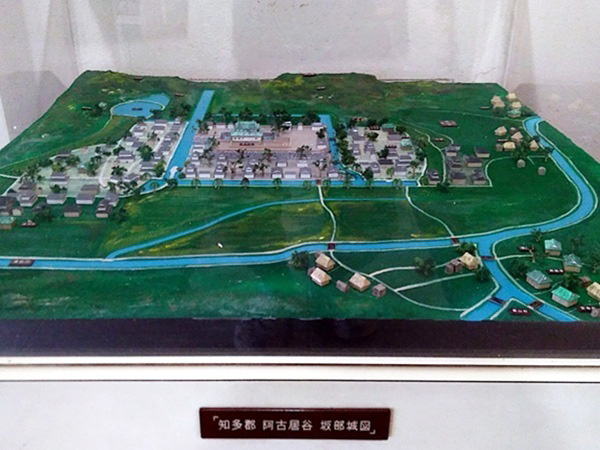 坂部城(ジオラマ①) 坂部城(ジオラマ①)