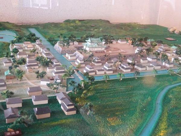 坂部城(ジオラマ②) 坂部城(ジオラマ②)