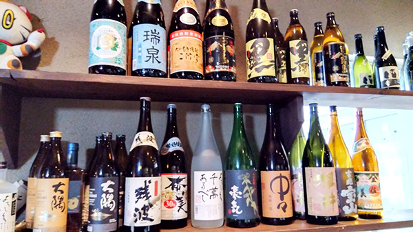 ずらりと並んだお酒！！