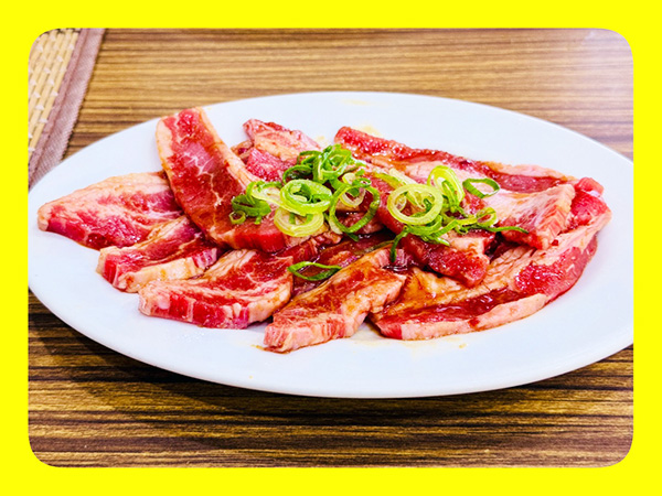 焼肉といえばやっぱりカルビ！