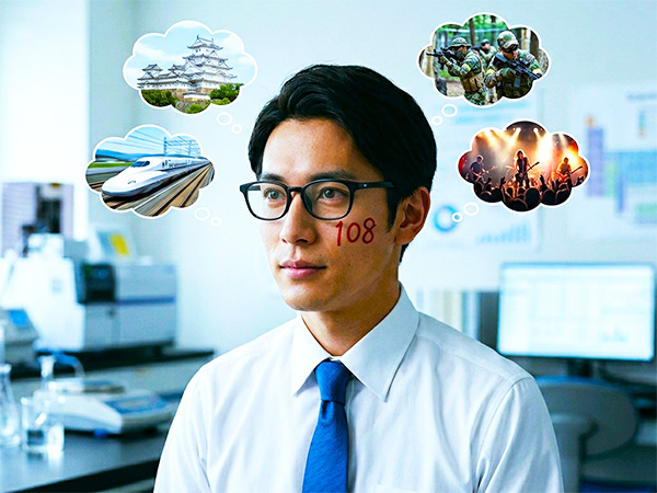 わたしは趣味が108個ある男