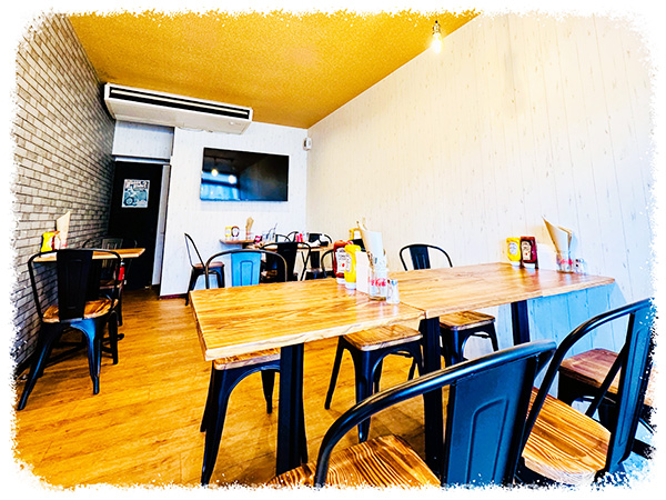 おしゃれでいて落ち着く店内② おしゃれでいて落ち着く店内②