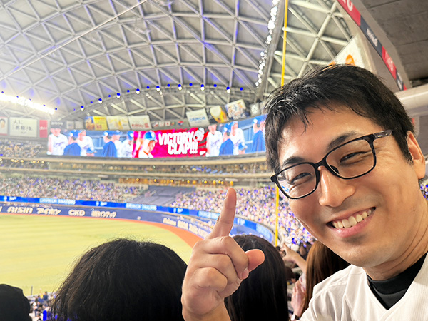勝利時の田村