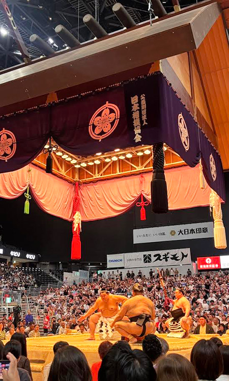 横綱土俵入り